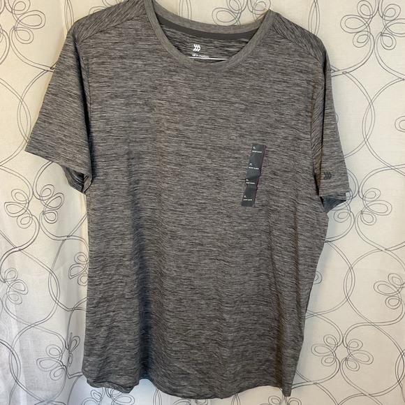 all in motion Other - All In Motion Mens Short Sleeve Soft Gym Gray T-shirt Wicking Stretch Size XL